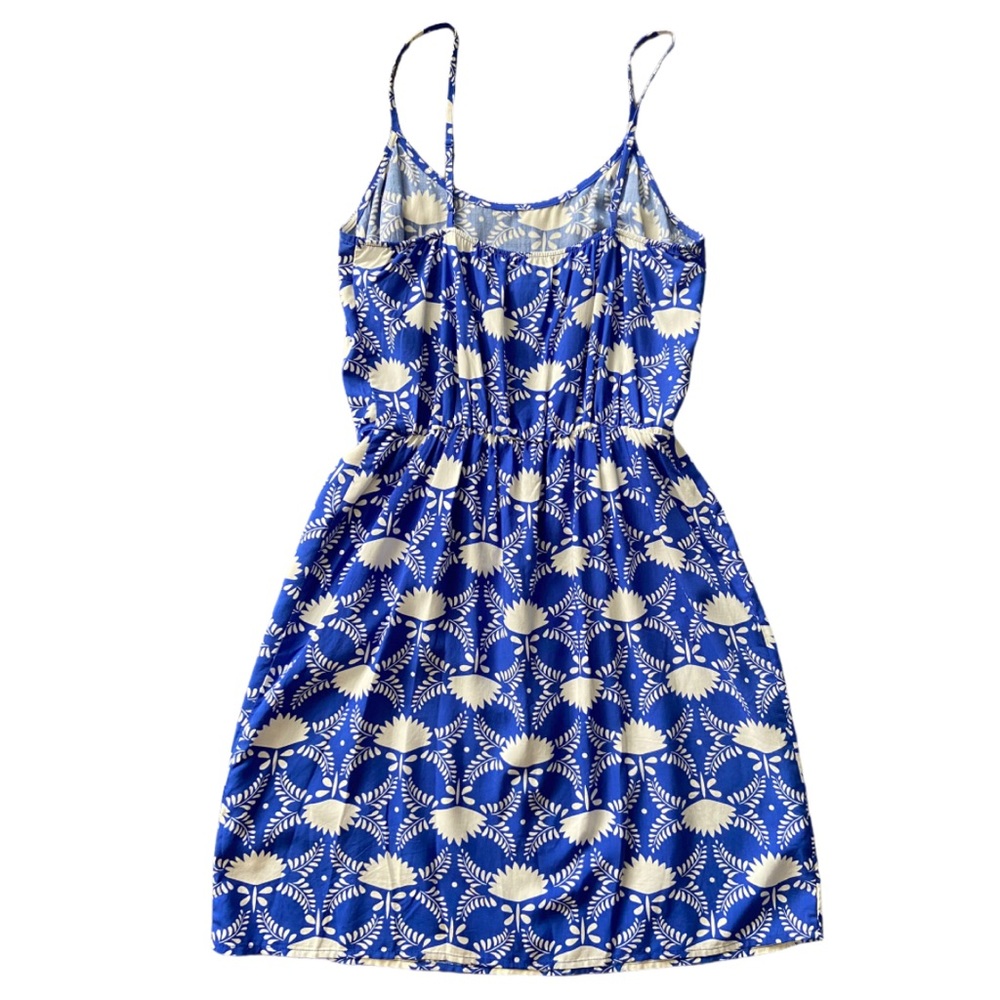 🌼🌼 4/$20 Old Navy Blue/White Midi Dress🌼🌼 - Picture 2 of 4